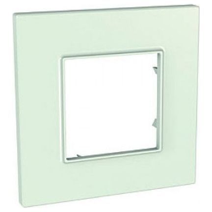 Рамка 1-ая Schneider Electric Unica Quadro Матовое стекло MGU2.702.17