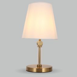 Настольный светильник Eurosvet 01145/1 латунь Conso