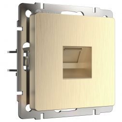 Розетка компьютерная Werkel RJ-45 W1181010 шампань рифленый (WL10-RJ-45)