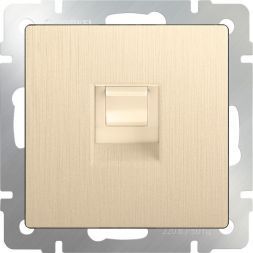 Розетка компьютерная Werkel RJ-45 W1181010 шампань рифленый (WL10-RJ-45)