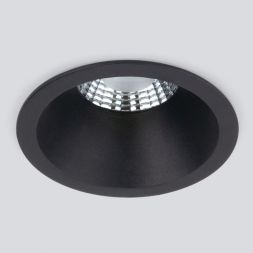 Встраиваемый точечный светодиодный светильник Elektrostandard 15266/LED 7W 4200K черный