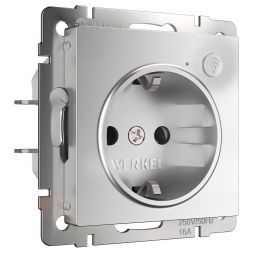 Розетка Wi-Fi (серебряный) Werkel W1171606