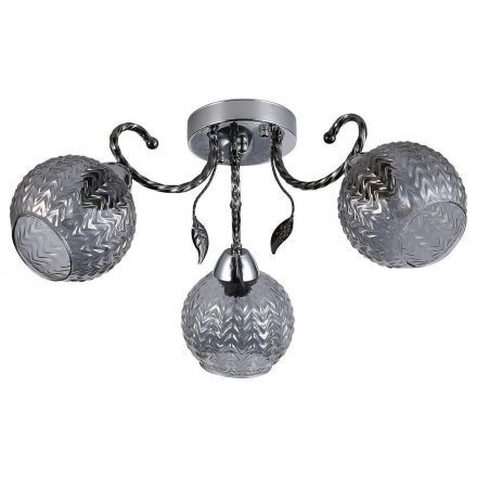 Люстра ЭкономСвет 12193/3CR+PBK SM