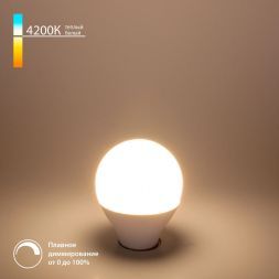 Светодиодная диммируемая лампа Dimmable 7W 4200K E14 (G45) Elektrostandard