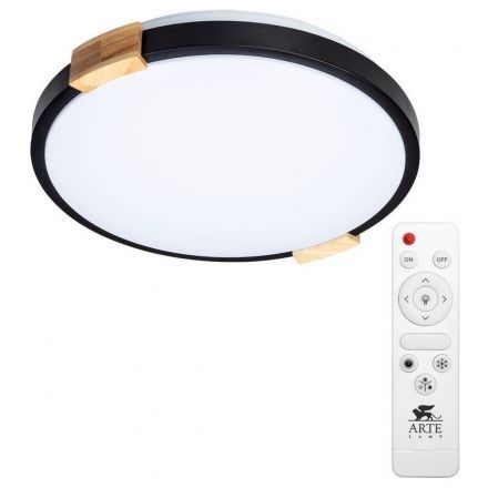 Потолочный светодиодный светильник Arte Lamp A2683PL-72BK