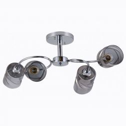Светильник потолочный Linvel LV 9349/4 Фред Хром Е27 60W 710х340х290мм