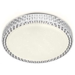 Потолочный светодиодный светильник Ambrella FF85 WH CRYSTAL