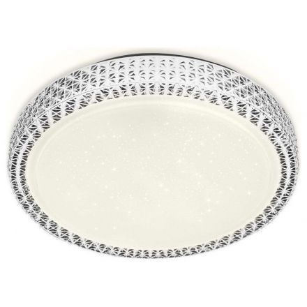 Потолочный светодиодный светильник Ambrella FF85 WH CRYSTAL