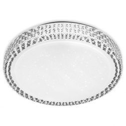 Потолочный светодиодный светильник Ambrella FF85 WH CRYSTAL