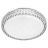 Потолочный светодиодный светильник Ambrella FF85 WH CRYSTAL