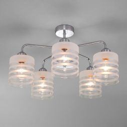 Потолочная люстра Eurosvet 30176/5 хром