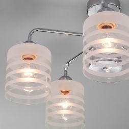 Потолочная люстра Eurosvet 30176/5 хром