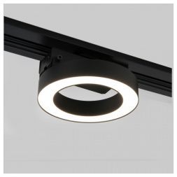 Трековый светодиодный светильник для однофазного шинопровода Spila 12W 4200K Elektrostandard 85079/01 черный