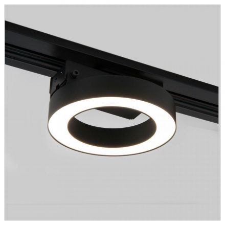 Трековый светодиодный светильник для однофазного шинопровода Spila 12W 4200K Elektrostandard 85079/01 черный