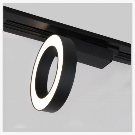 Трековый светодиодный светильник для однофазного шинопровода Spila 12W 4200K Elektrostandard 85079/01 черный