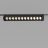 Slim Magnetic Трековый светильник 12W 4200K Alter (чёрный) 85049/01 Elektrostandard