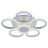Светодиодная люстра Profit Light 5883/5+1 WHT