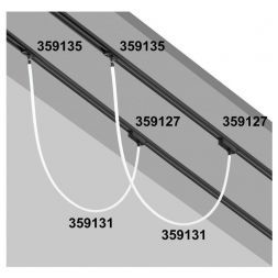 Адаптер для однофазного двухжильного трека Novotech Konst Ramo 359135