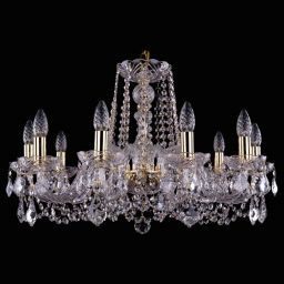 Люстра Bohemia Ivele Crystal 1402/10/240/G/Leafs (BOHEMIA 1402/10/240/G/Leafs)