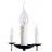 Подвесная люстра Arte Lamp A1857LM-8BK