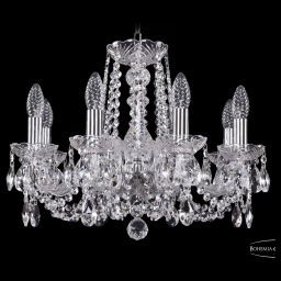 Люстра Bohemia Ivele Crystal 1402/8/160/Ni (BOHEMIA 1402/8/160/Ni) Люстра Bohemia Ivele Crystal 1402/8/160/Ni (BOHEMIA 1402/8/160/Ni)