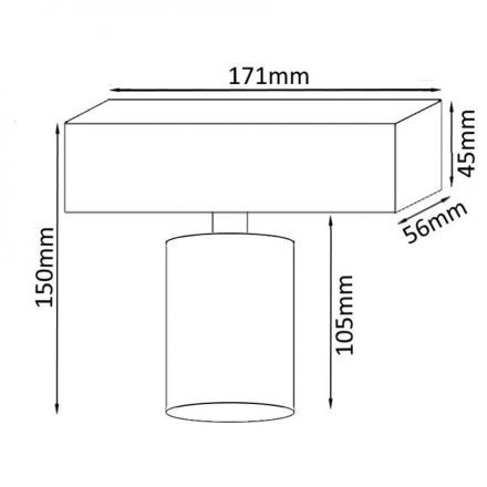Светодиодный спот Crystal Lux CLT 018W1 WH