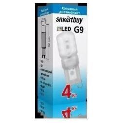 Капсульная светодиодная лампа 4W 6400K G9 Smartbuy SBL-G9 04-64K