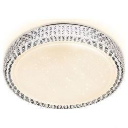 Потолочный светодиодный светильник Ambrella FF86 WH CRYSTAL
