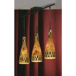 Светильник LUSSOLE LSQ-6516-03 OSUNI стилизованная ржавчина