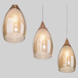 Подвесной светильник Eurosvet 50285/3 золото