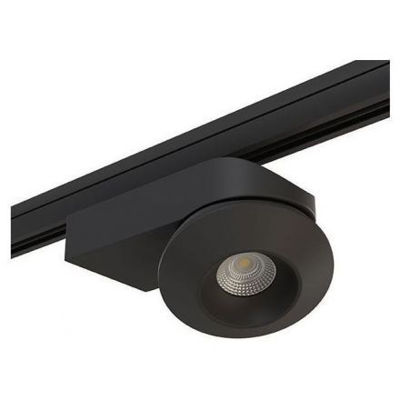 Трековый трехфазный светодиодный светильник A3T051317 черный 3000K 15W Orbe Lightstar