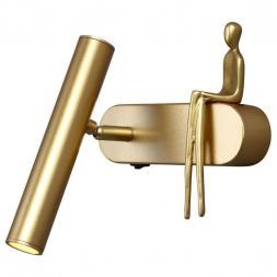 Настенный светодиодный светильник Arte Lamp ALBERT A2173AP-1PB