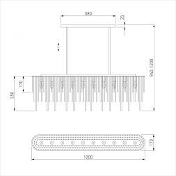 Люстра Bogate's 488/10