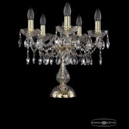 Настольная лампа Bohemia Ivele Crystal 1413L/5/141-39/G