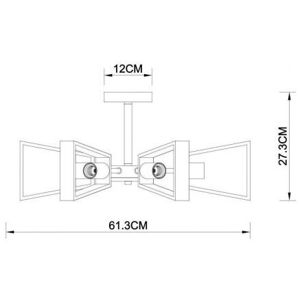 Потолочная люстра Arte Lamp A8030PL-6WH