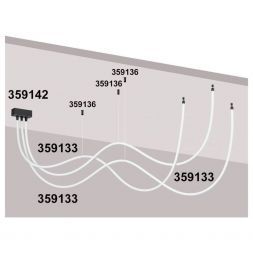 База для гибкого неона Novotech Konst Ramo для накладного монтажа 359142