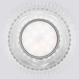Точечный светильник Elektrostandard 3036 GX53 SL/WH зеркальный/белый