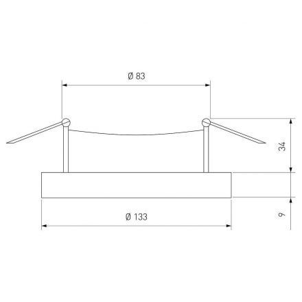 Точечный светильник Elektrostandard 3036 GX53 SL/WH зеркальный/белый