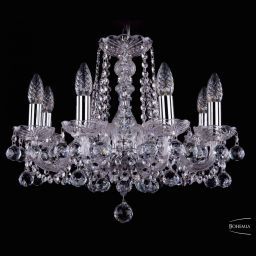 Люстра Bohemia Ivele Crystal 1402/8/160/Ni/Balls (BOHEMIA 1402/8/160/Ni/Balls) Люстра Bohemia Ivele Crystal 1402/8/160/Ni/Balls (BOHEMIA 1402/8/160/Ni/Balls)