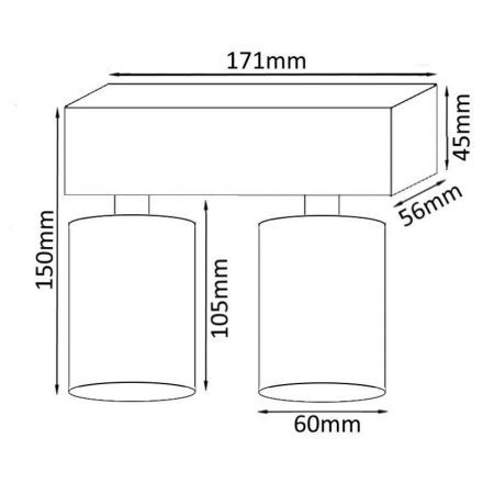 Светодиодный спот Crystal Lux CLT 018W2 BL