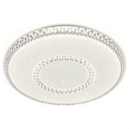 Потолочный светодиодный светильник Ambrella FF99 WH CRYSTAL