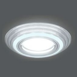 Светильник Gauss Backlight BL139 круглый хром Gu5.3 3W LED 4000K