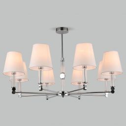 Потолочный светильник Eurosvet 60145/8 хром Conso (EUROSVET 60145/8 хром)