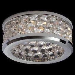 Светильник встраиваемый Linvel V 709 CH/CL 220V/12V 35W G5.3