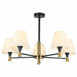 Люстра Gerhort G11047/5BK+COP WT (GERHORT G11047/5BK+COP WT)