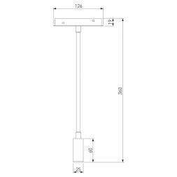 Slim Magnetic Трековый светильник 3W 4000K Cami (белый) Elektrostandard