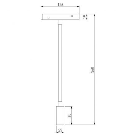 Slim Magnetic Трековый светильник 3W 4000K Cami (белый) Elektrostandard