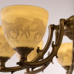 Торшер 72009T/8/210 FP P1 U Horse Bohemia Ivele Crystal