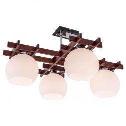 Люстра потолочная Citilux CL114141 Нарита дерево