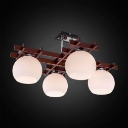 Люстра потолочная Citilux CL114141 Нарита дерево